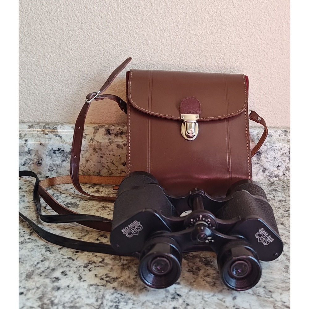 CBS Beck Kassel Diana Binoculars Black 8x40 Vintage German With Case